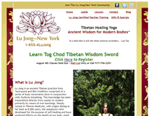 Tablet Screenshot of lujongnewyork.com